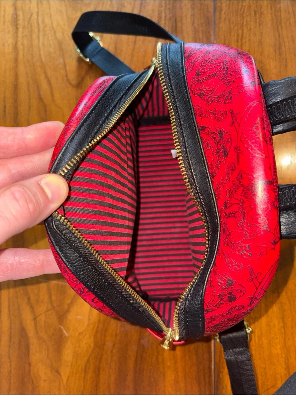 Disney Parks Loungefly Pirates Of The Caribbean Mini Backpack